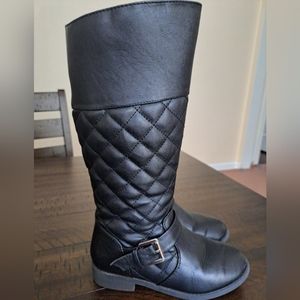 Girl knee boots